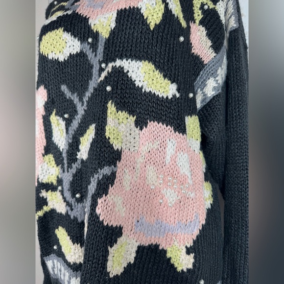 Vintage Kitty Hawk by Vivian Wang Sweater-Medium‎ - Picture 2 of 8